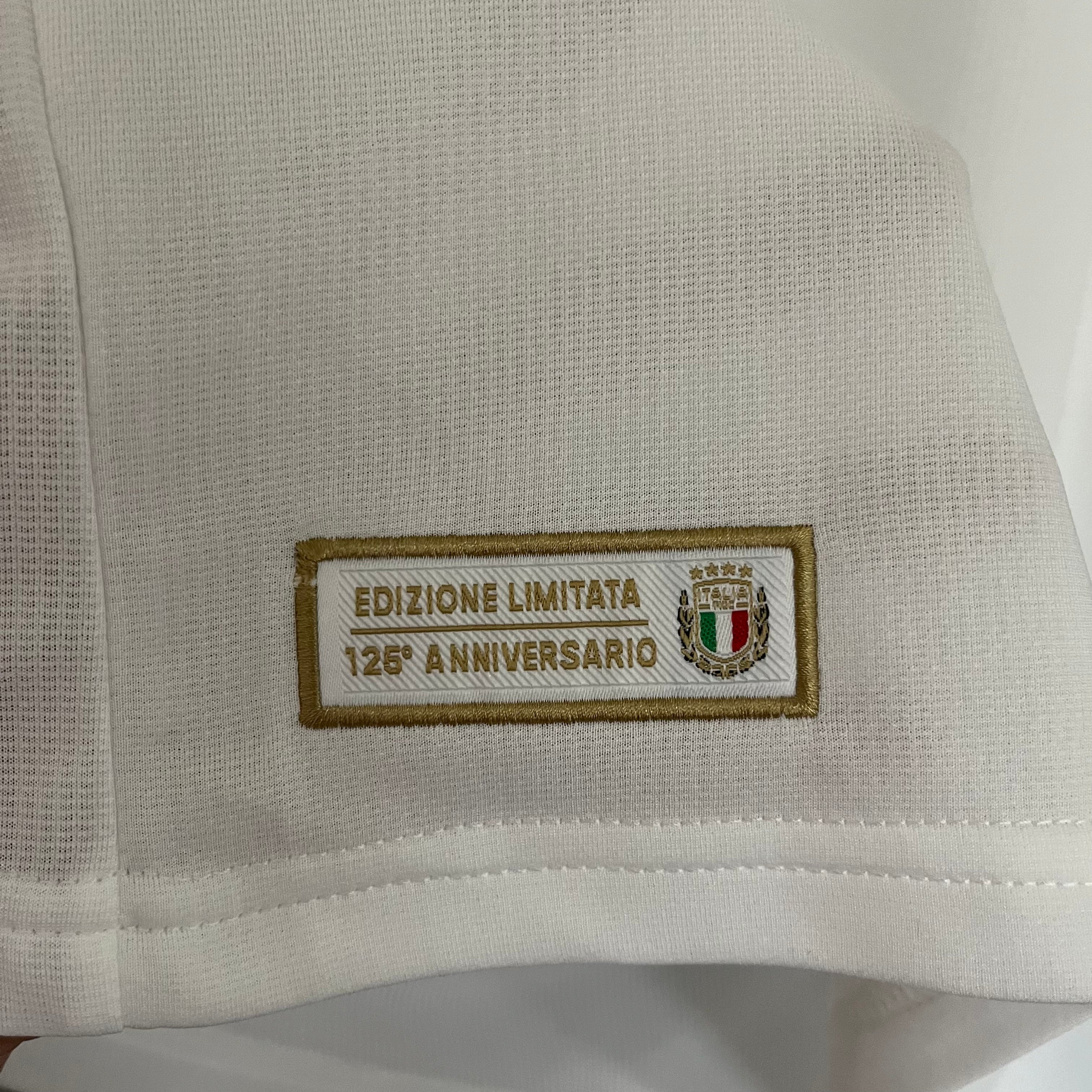 2023 Italy 125th Anniversary White S-2XL - Image 3