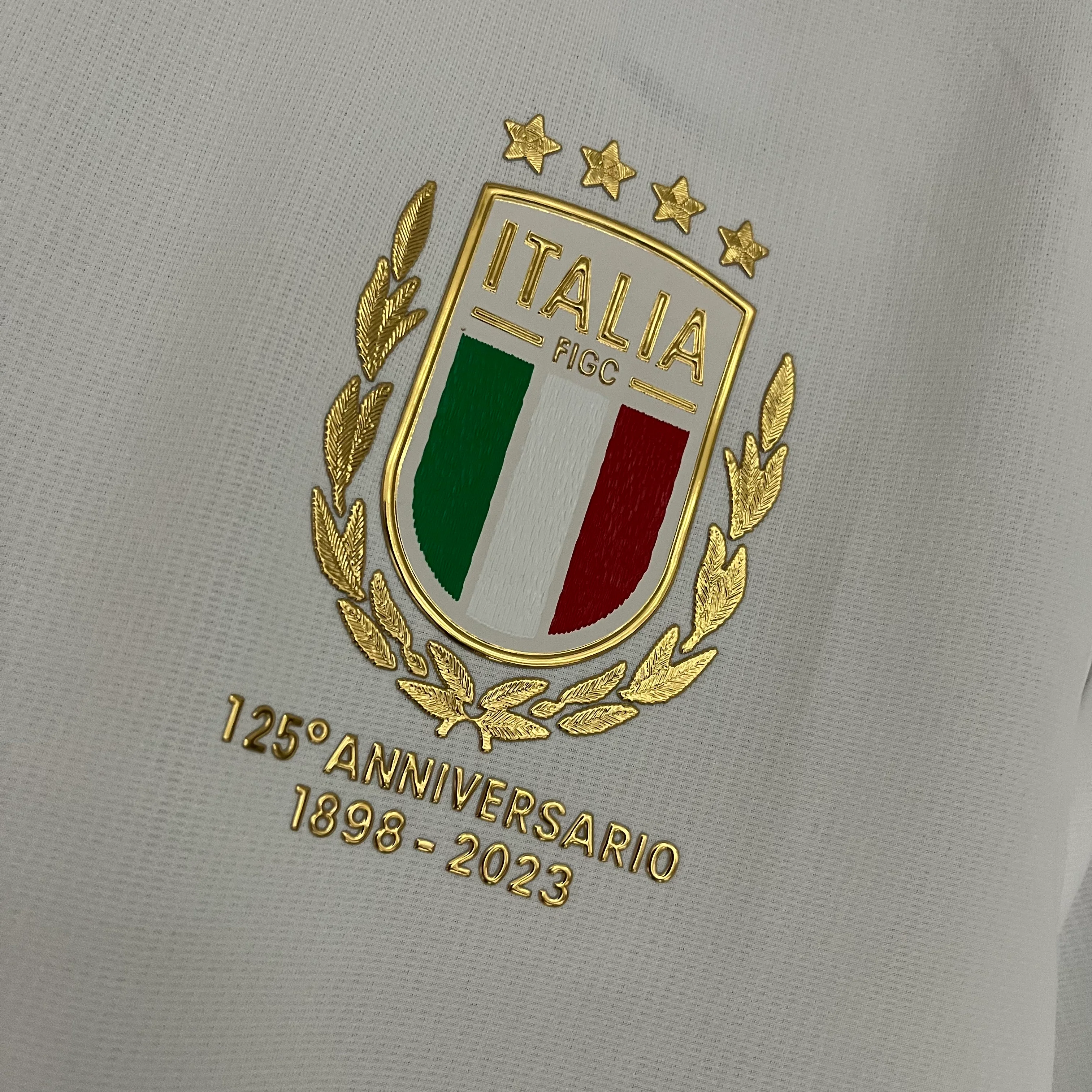 2023 Italy 125th Anniversary White S-2XL - Image 4