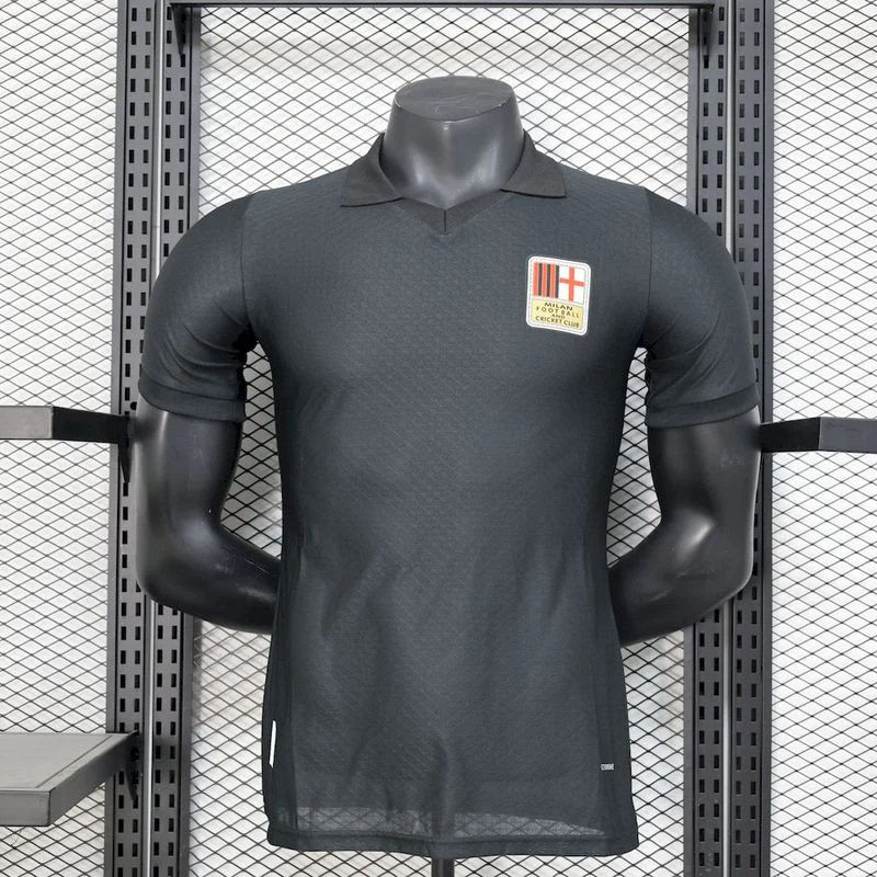 2024-25 AC Milan 125th Black goalkeeper Player S-XXL