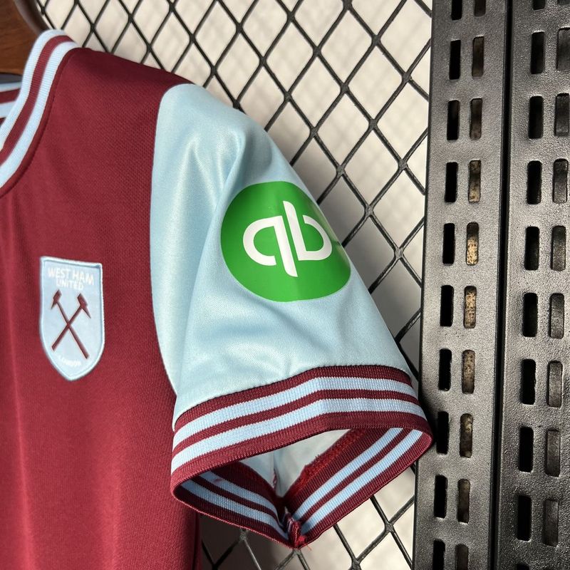 2024-25 West Ham Home KIDS 16-28 - Image 4