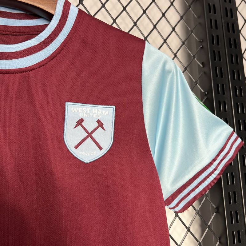 2024-25 West Ham Home KIDS 16-28 - Image 5