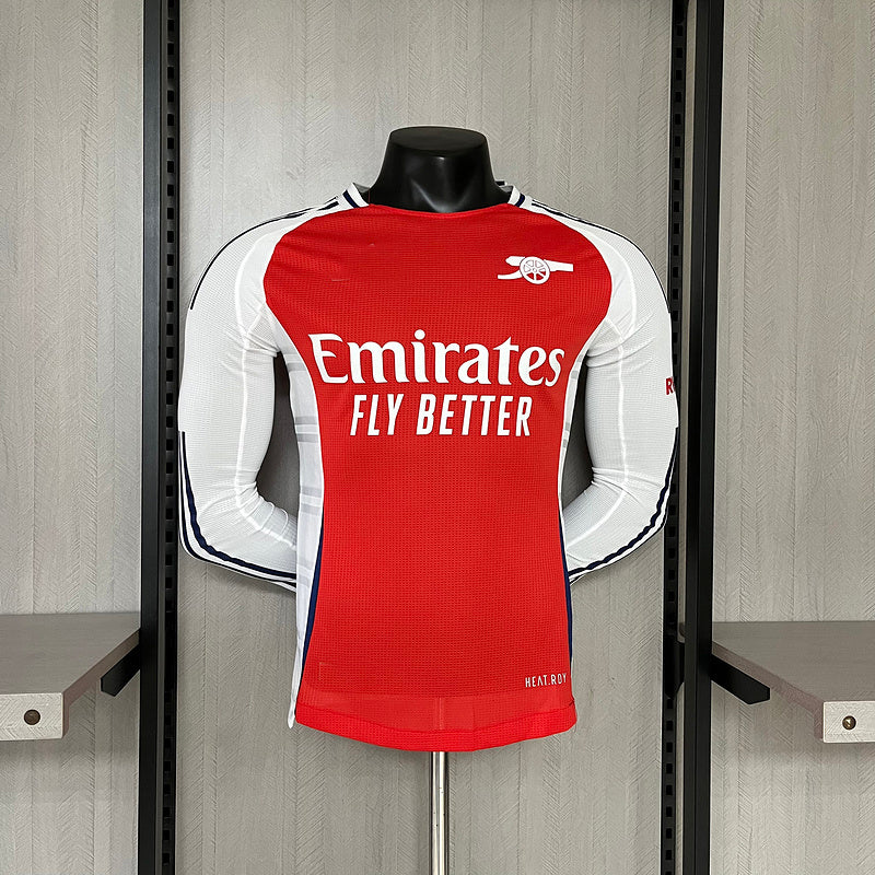 2024-25 Arsenal Home Long Sleeve S-2XL