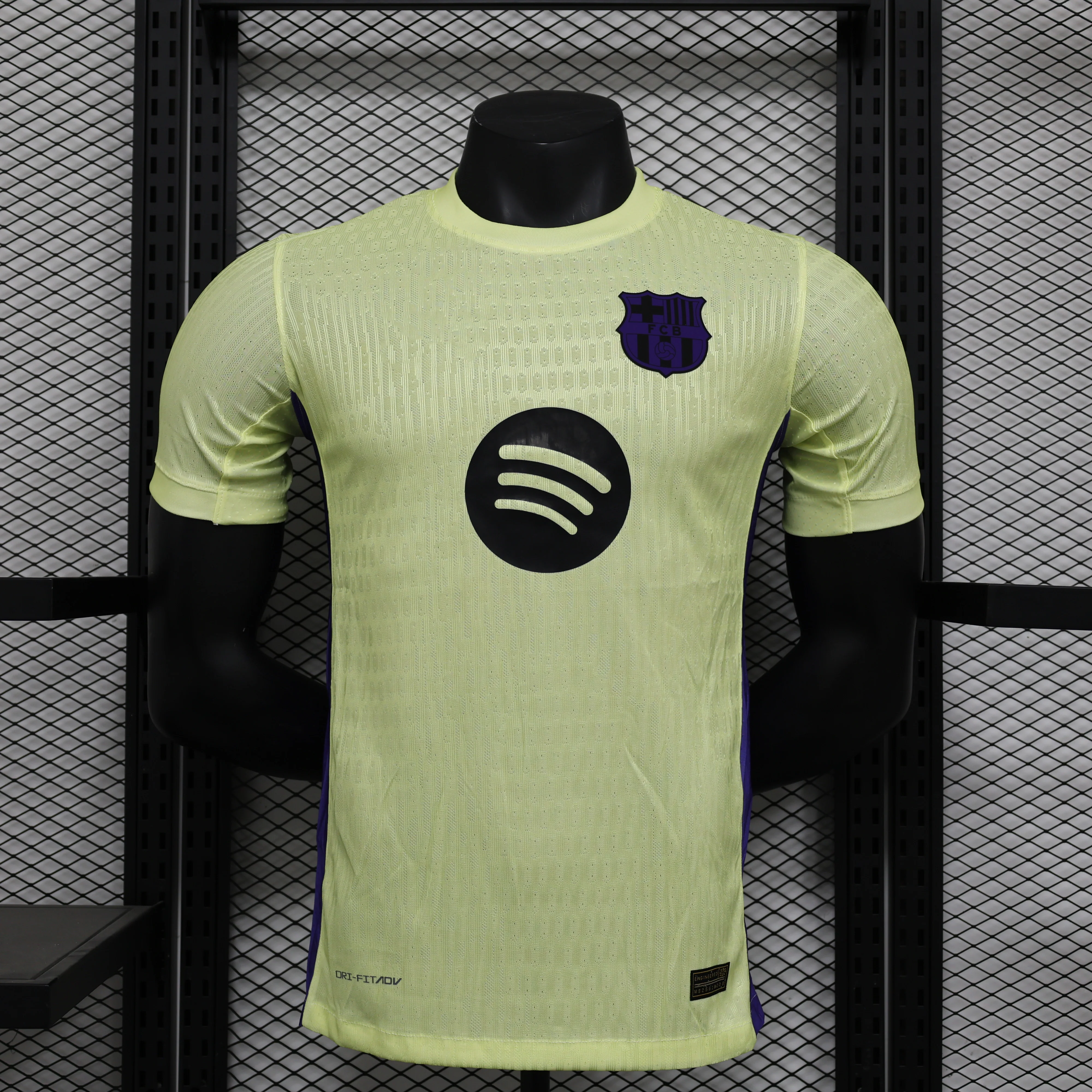 2024-25 Barcelona Yellow Special Edition Player S-XXL