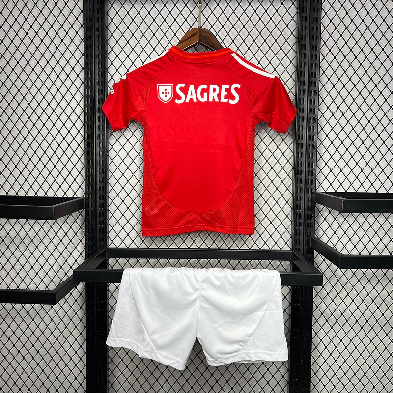 2024-25 Benfica Home KIDS 16-28 - Image 3