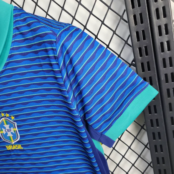 2024-25 Brazil Away KIDS SIZE 16-28 - Image 3