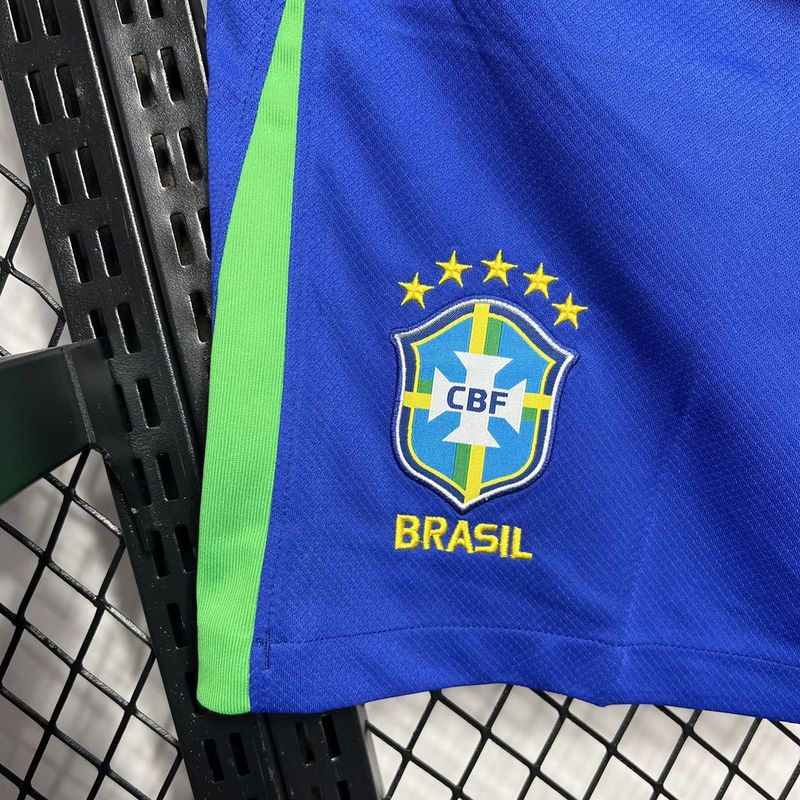 2024-25 Brazil Home Short S-2XL - Image 3