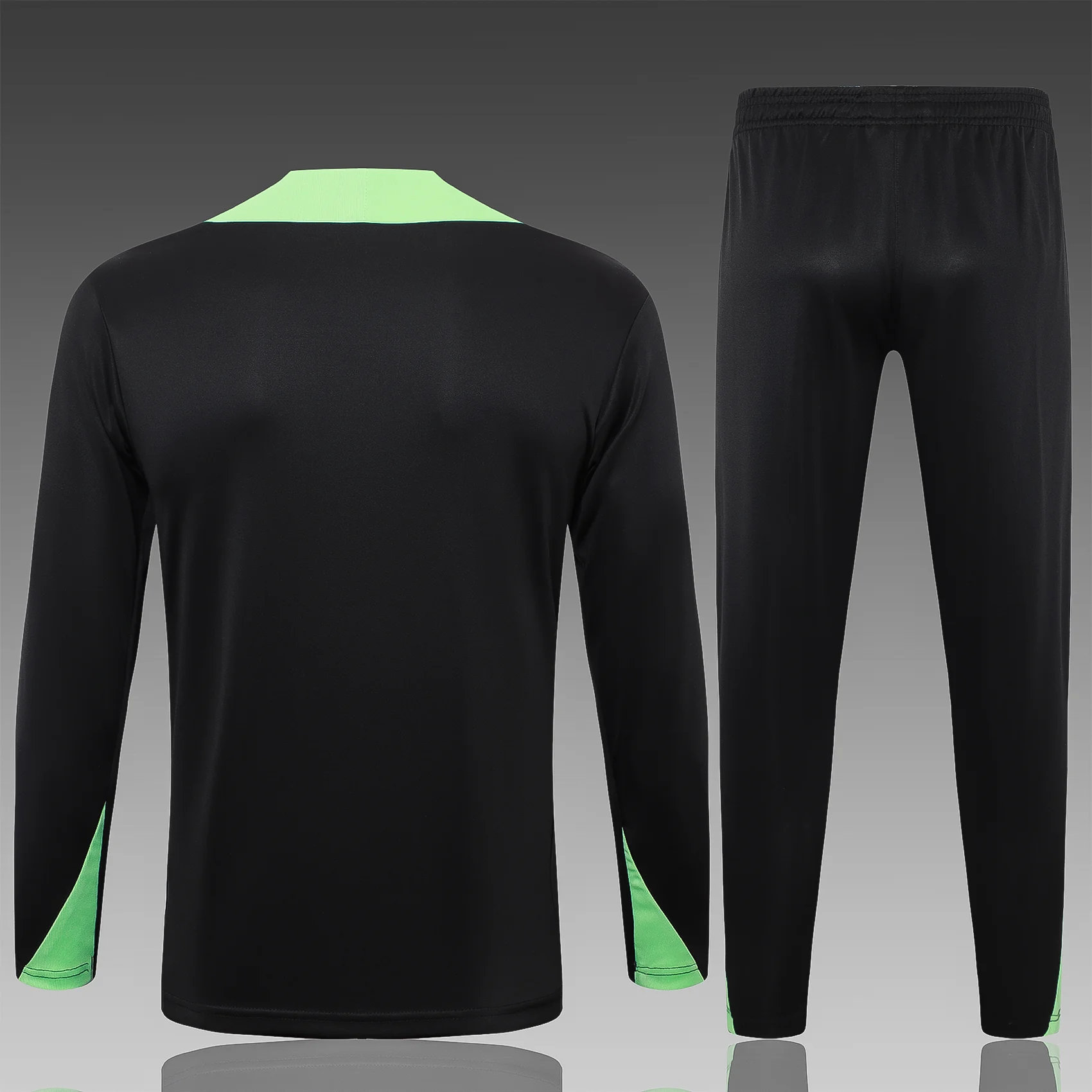 2024-25 Brazilian Black Training Suit S-2XL - Image 2