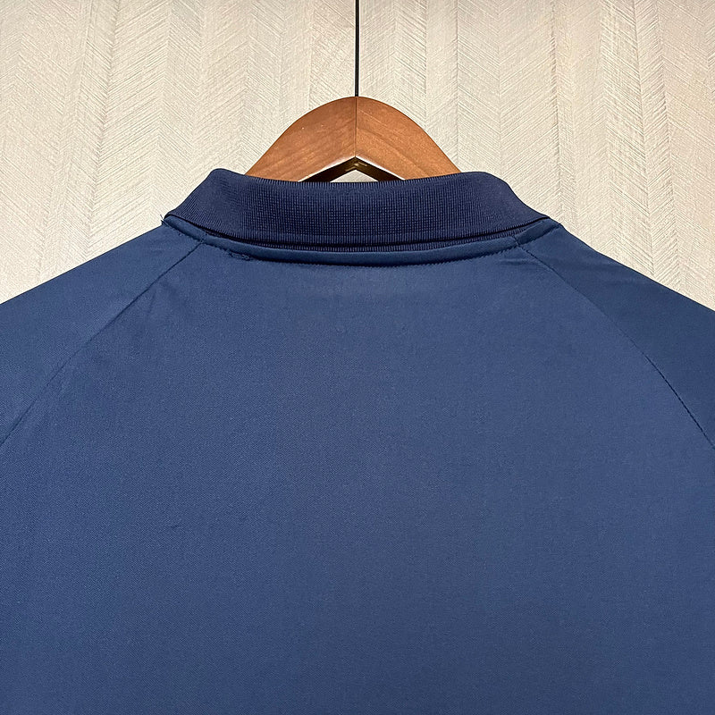 2025-26 Flamengo POLO Jersey Dark Blue S-4XL - Image 4