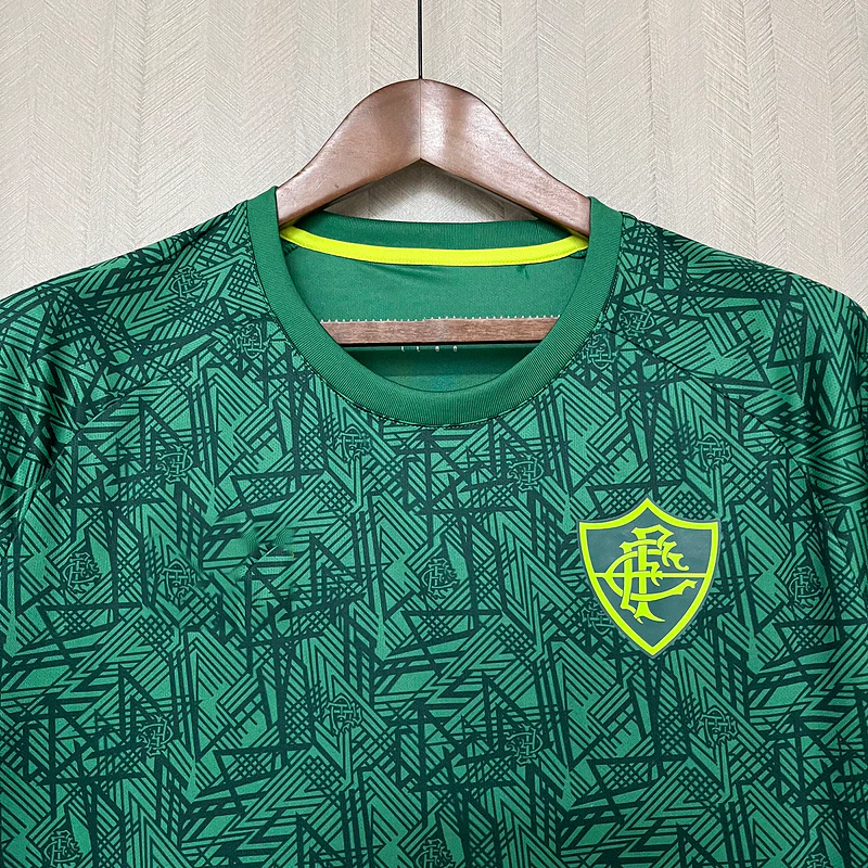 2024-25 Fluminense Training Jakcet Green S-4XL - Image 3