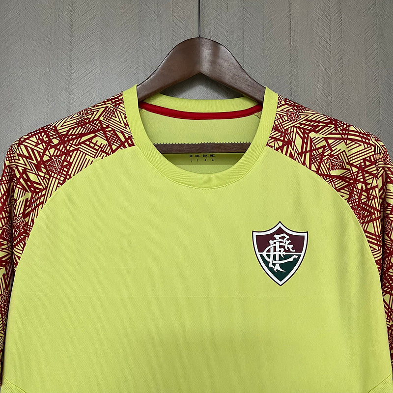 2024-25 Fluminense Training Jakcet Yellow S-4XL - Image 2