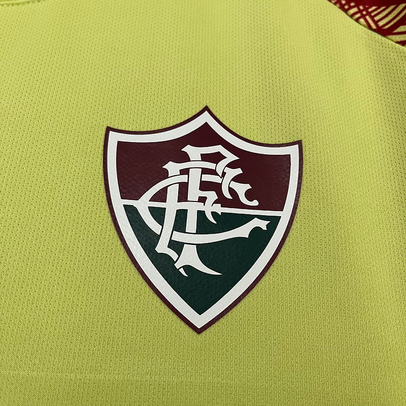 2024-25 Fluminense Training Jakcet Yellow S-4XL - Image 6