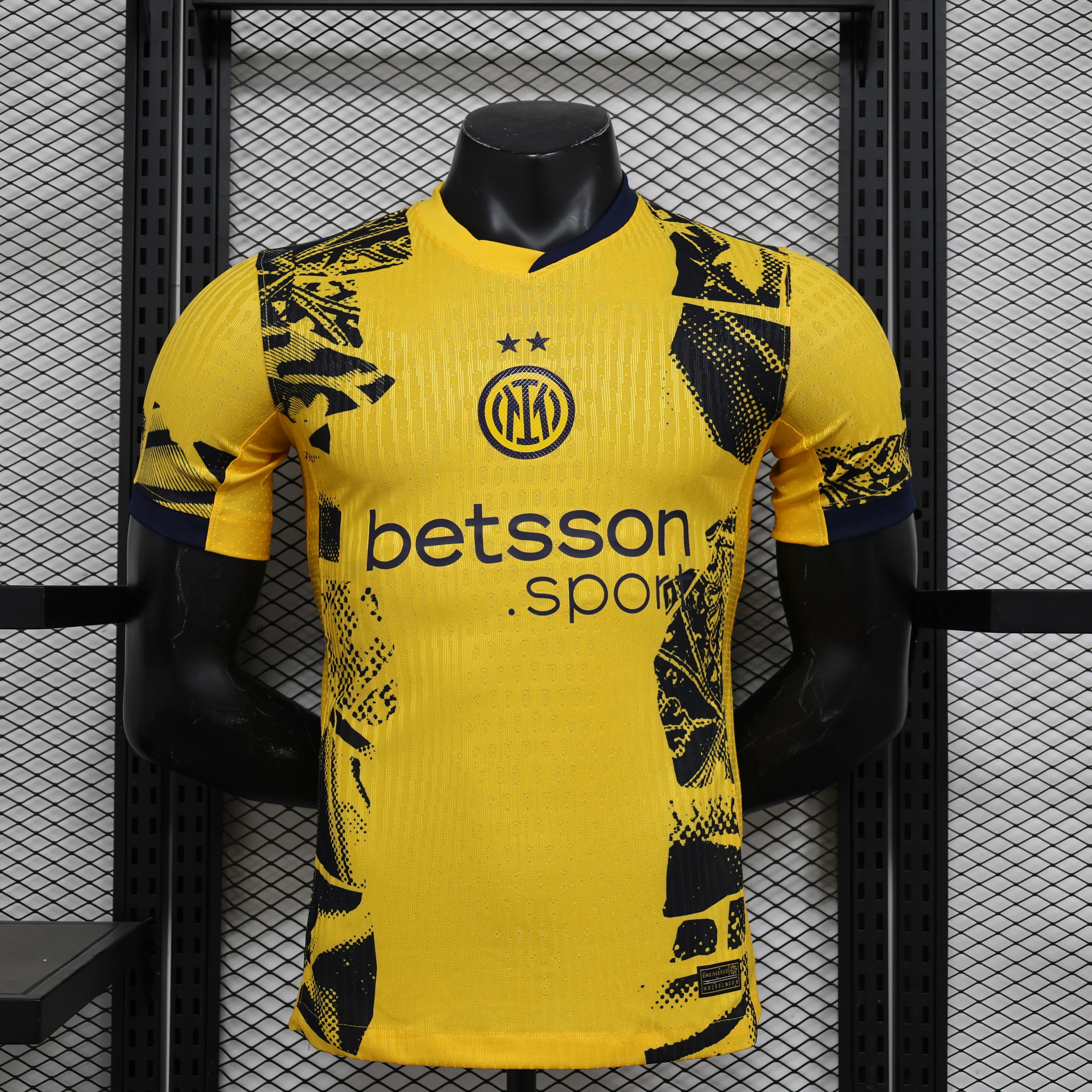 2024-25 Inter Milan Second Away Player S-2XL