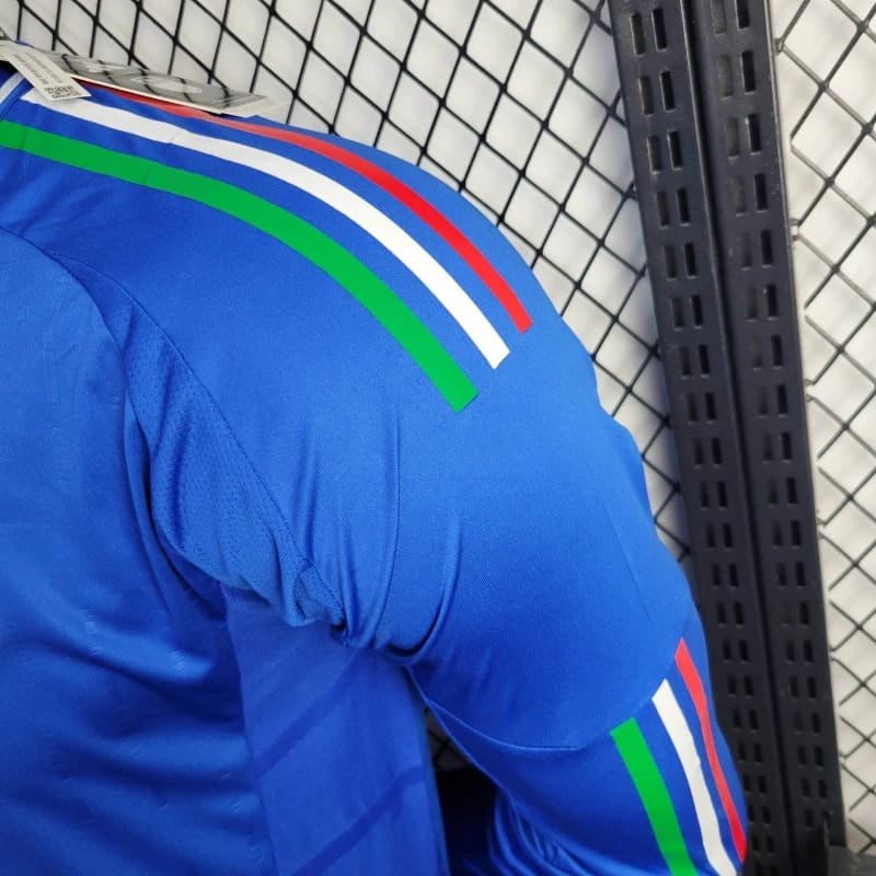 2024-25 Italy Home Long Sleeve S-XXL - Image 4