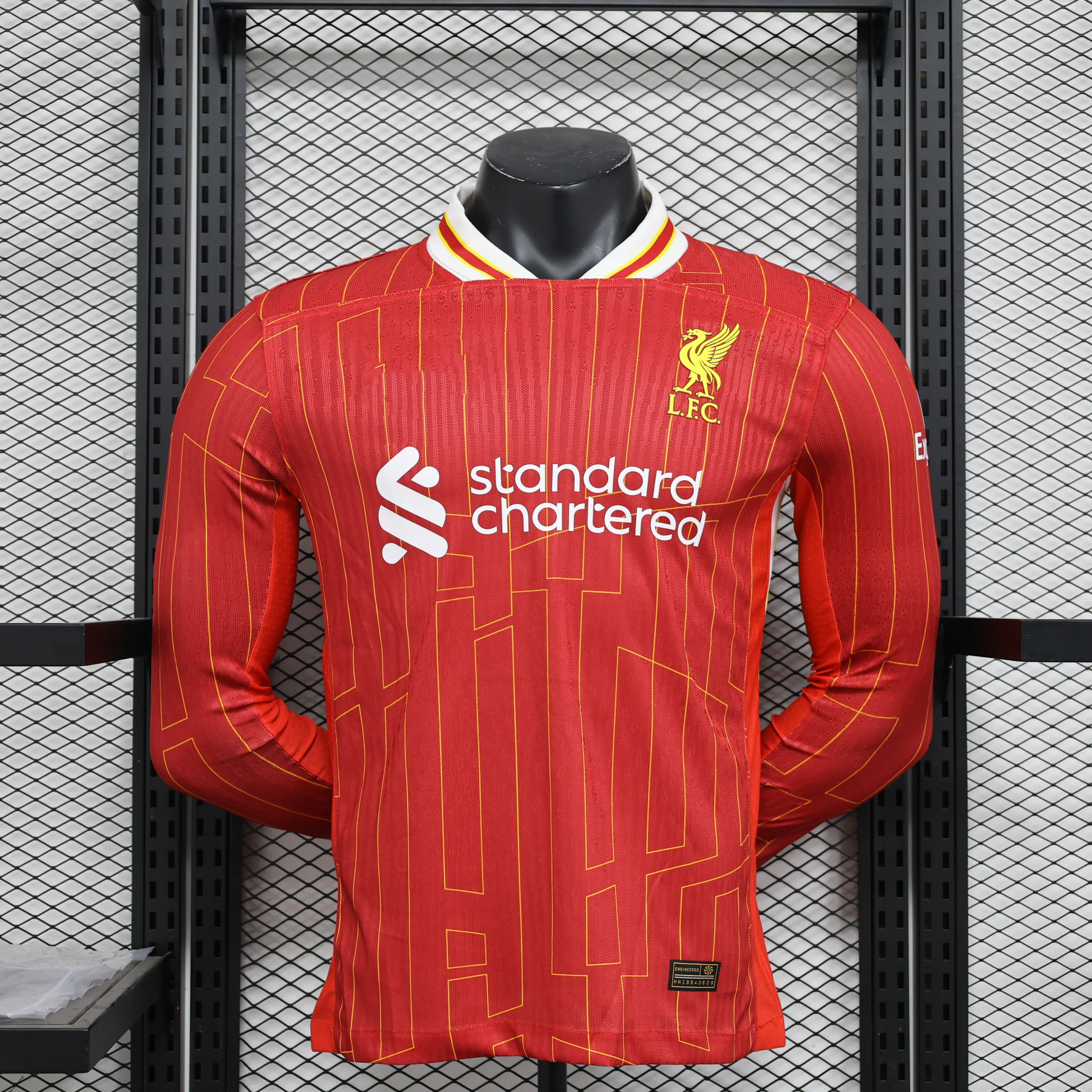 2024-25 Liverpool Home long sleeve Size S-2XL