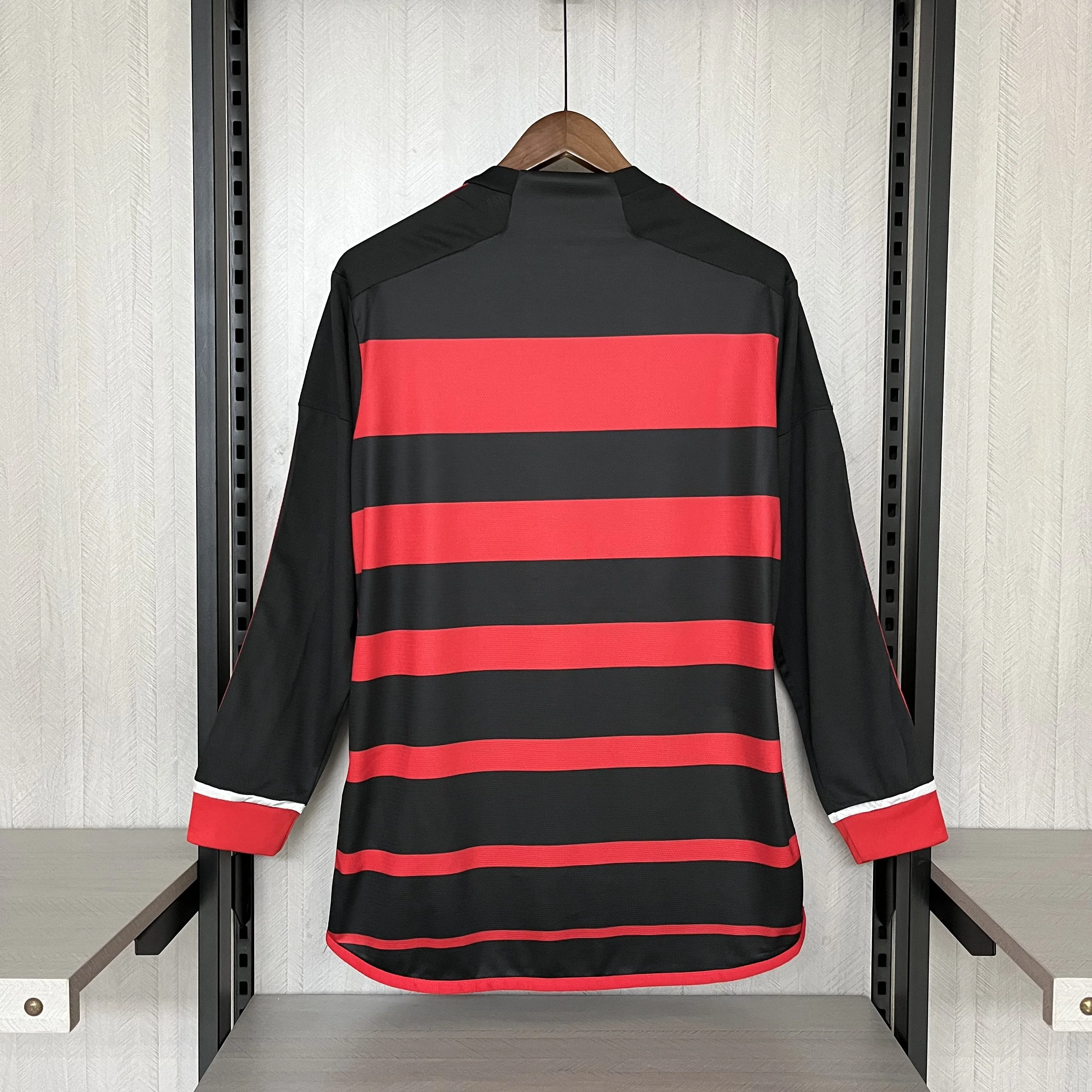 2024-25 Long Sleeve Flamengo Home S-2XL - Image 2