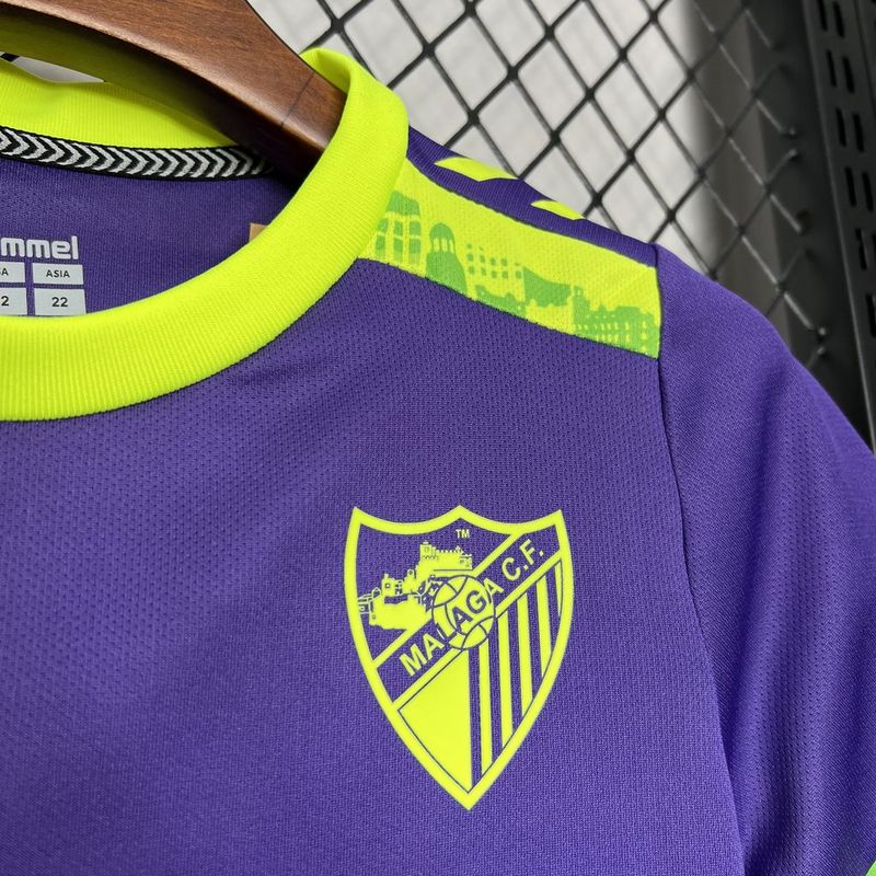 2024-25 Malaga Away KIDS 16-28 - Image 3