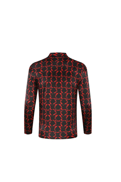 2024-25 Manchester United Red and Black Training Suit S-2XL - Image 4