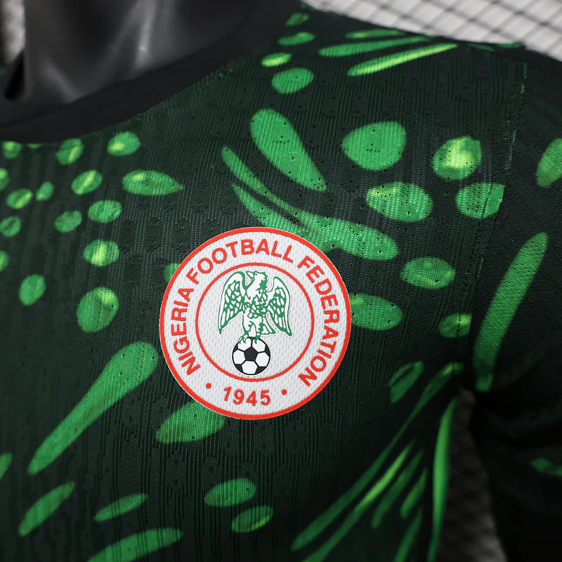 2024-25 Nigeria Home Green Player S-2XL - Image 7