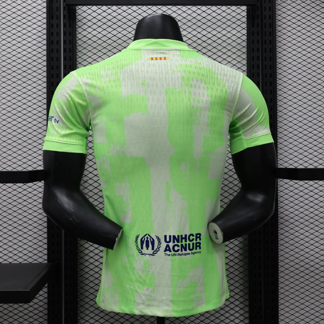 2024-25 Barcelona Second Away Player S-2XL - Image 2