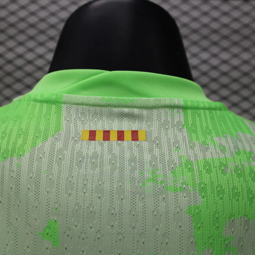2024-25 Barcelona Second Away Player S-2XL - Image 6