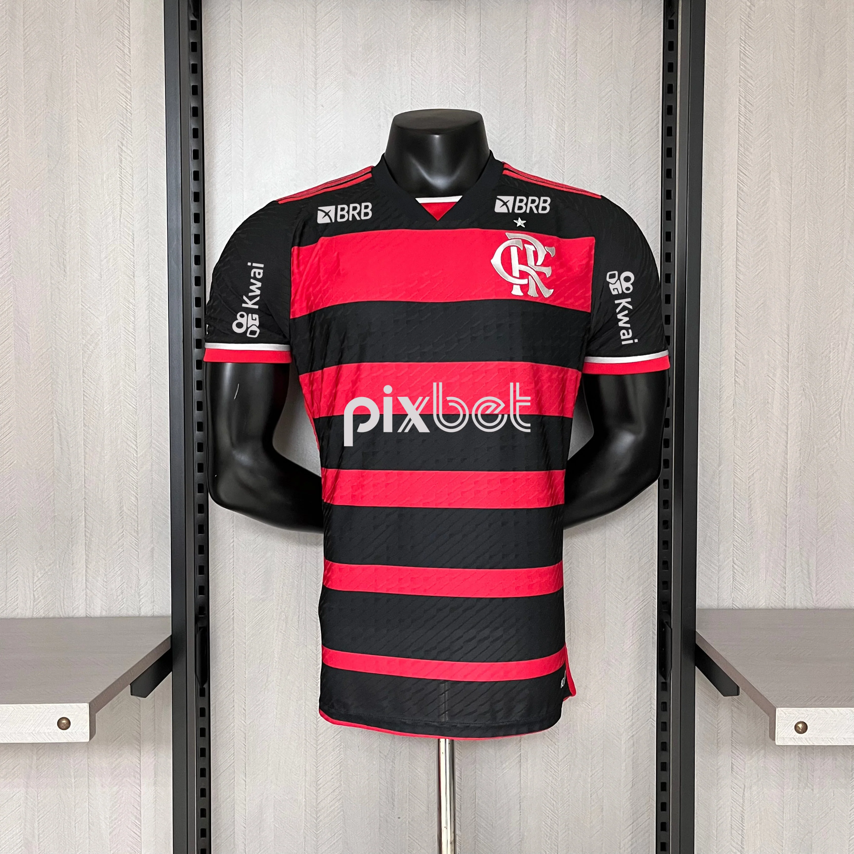 2024-25 Player Edition Flamengo home all sponsors S-2XL