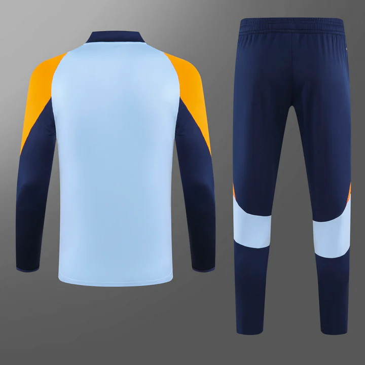 2024-25 Real Madrid Blue Training Suit S-2XL - Image 2