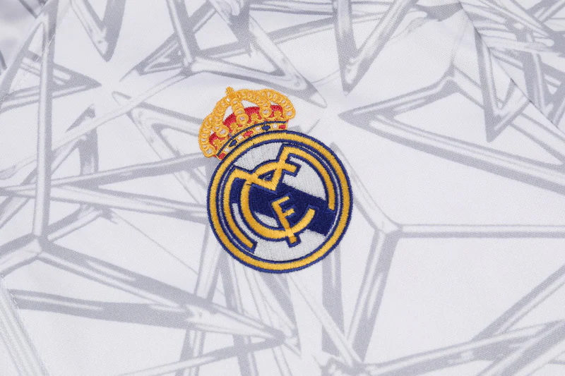 2024-25 Real Madrid Grey Special Edition Training Suit S-2XL - Image 4