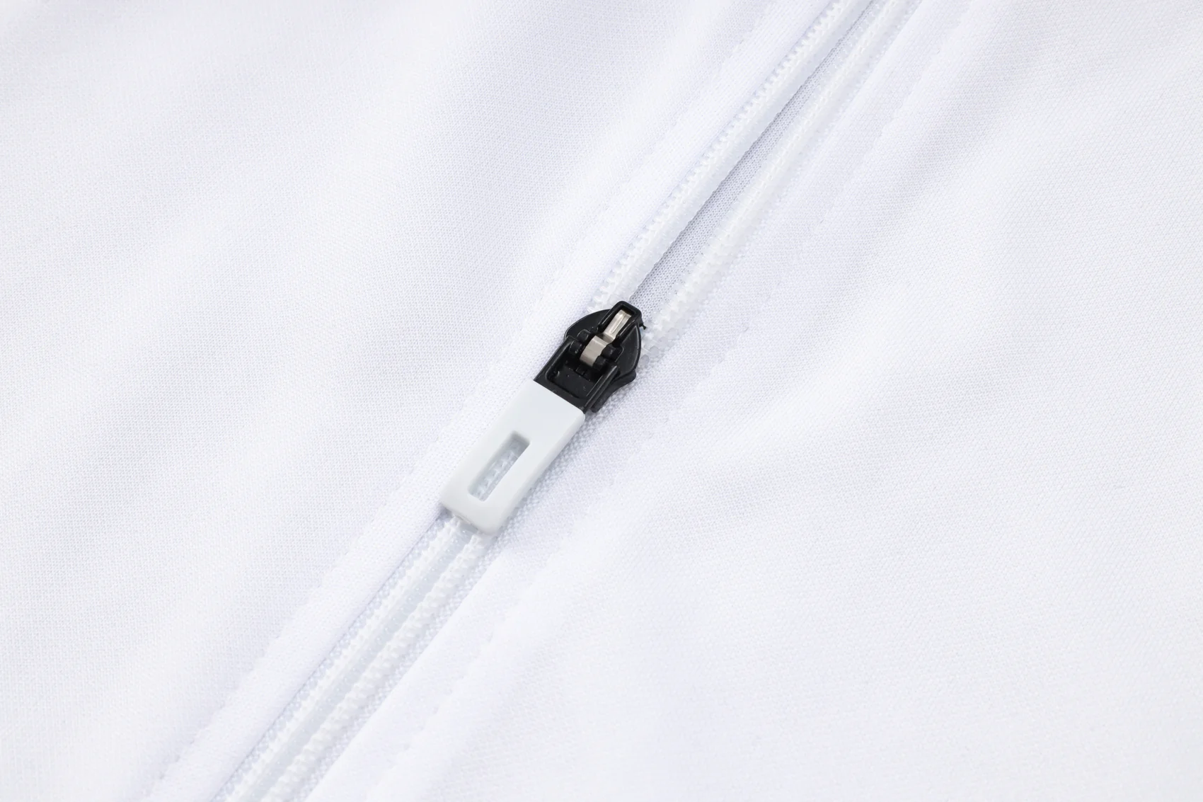 2024-25 Real Madrid White Training Suit Kit Long zipper S-2XL - Image 5