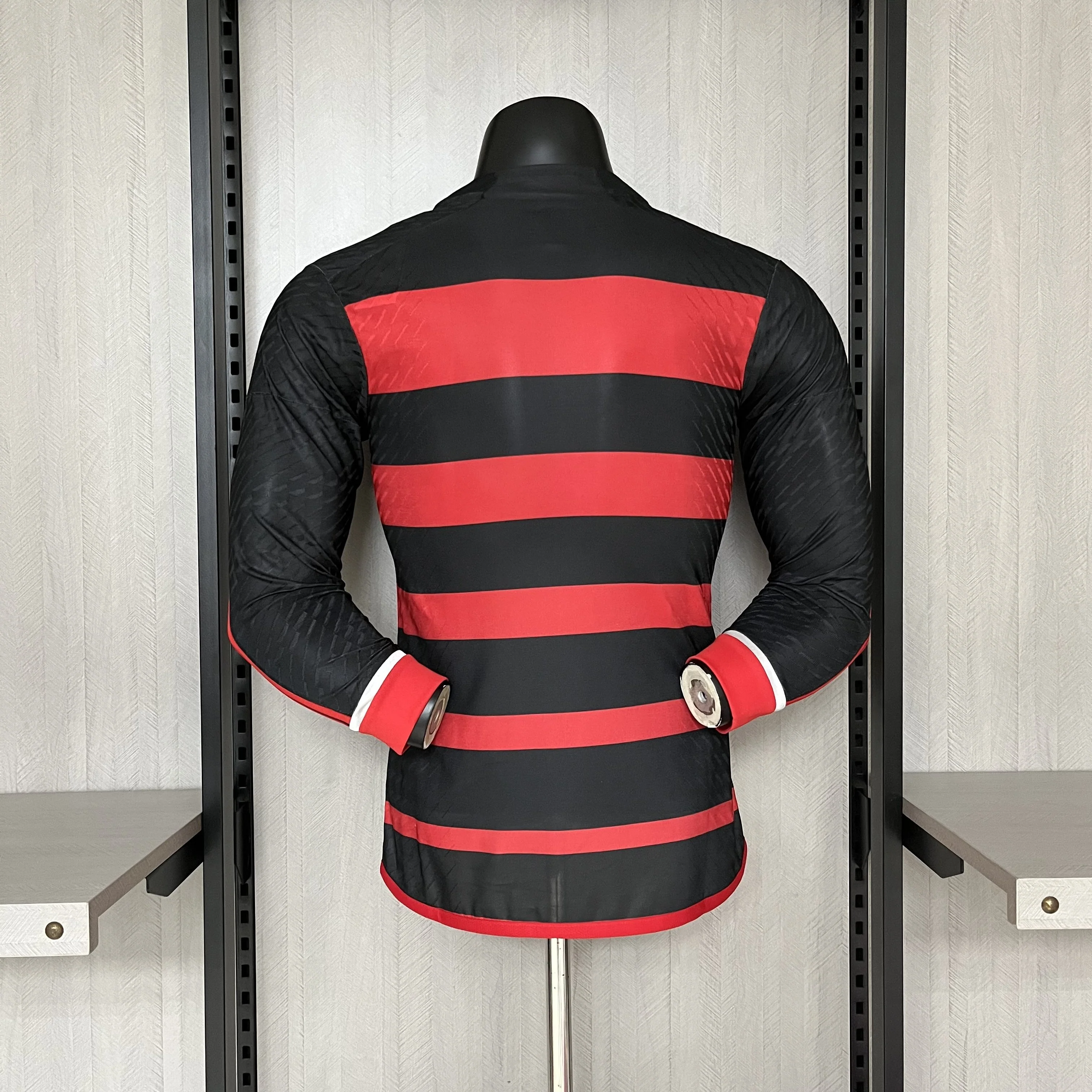 2024-25Player Edition Long Sleeve Flamengo Home S-XXXL - Image 2