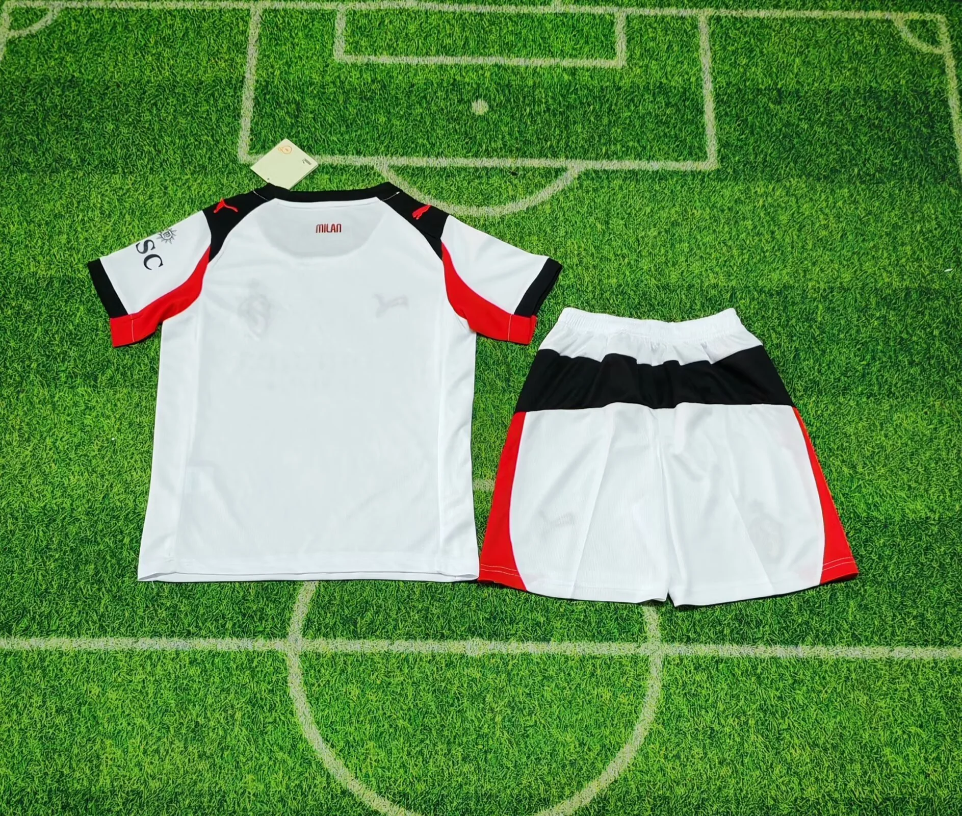 2025-26 AC Milan Away kids 16-28 - Image 2