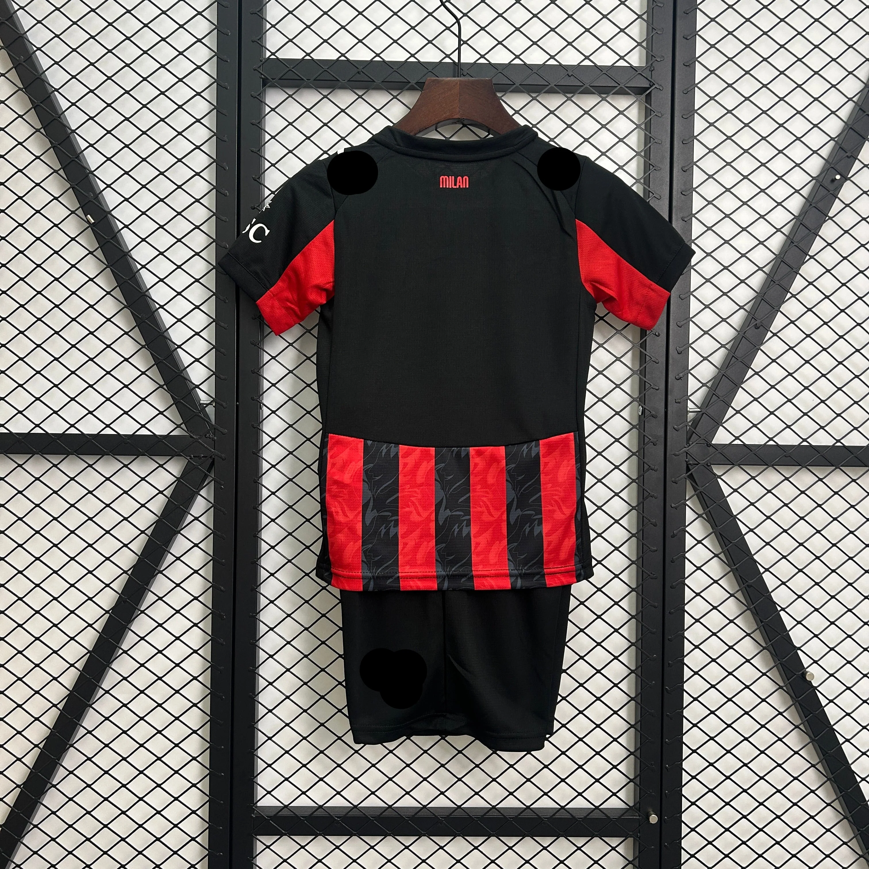 2025-26 AC Milan Home kids 16-28 - Image 2