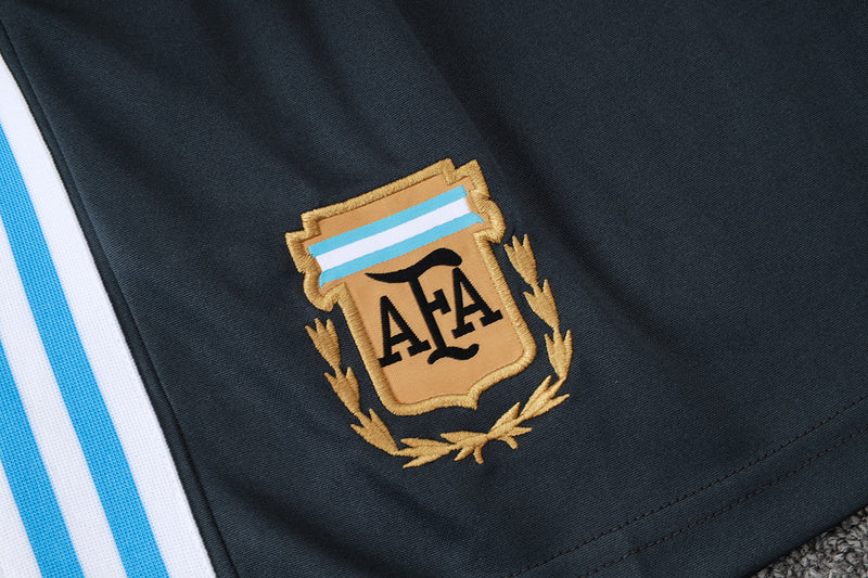 2025-26 Argentina Short-sleeved shorts training suit S-2XL - Image 4
