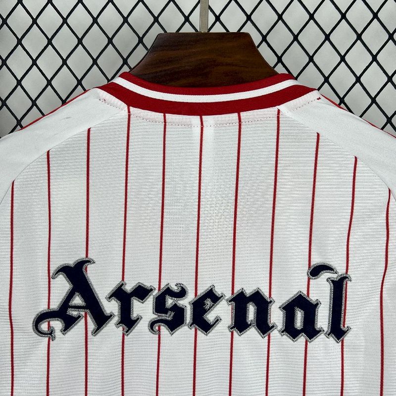 2025-26 Arsenal Baseball uniform S-2XL - Image 3