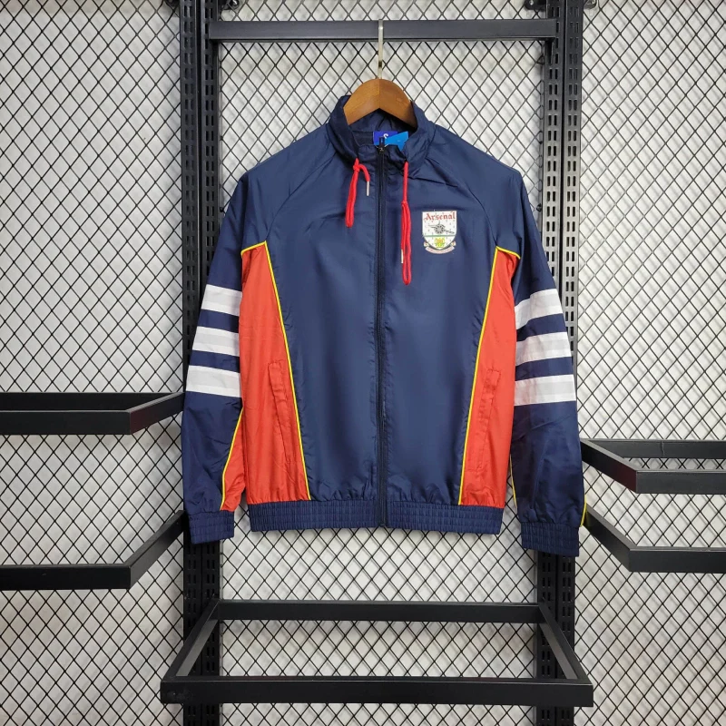 2025-26 Arsenal Black-Red Windbreaker S-2XL
