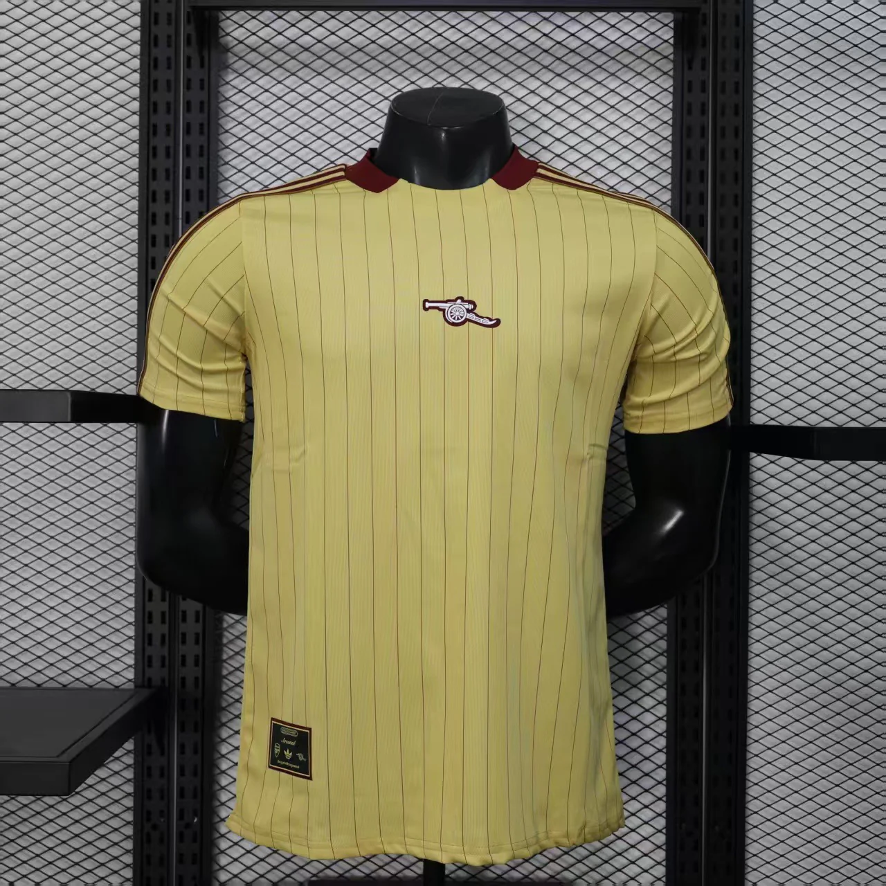 2025-26 Arsenal Casual Style Yellow Player S-2XL