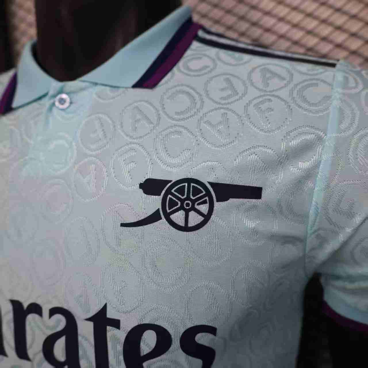 2025-26 Arsenal Special Light Blue Player Size S-2XL - Image 3