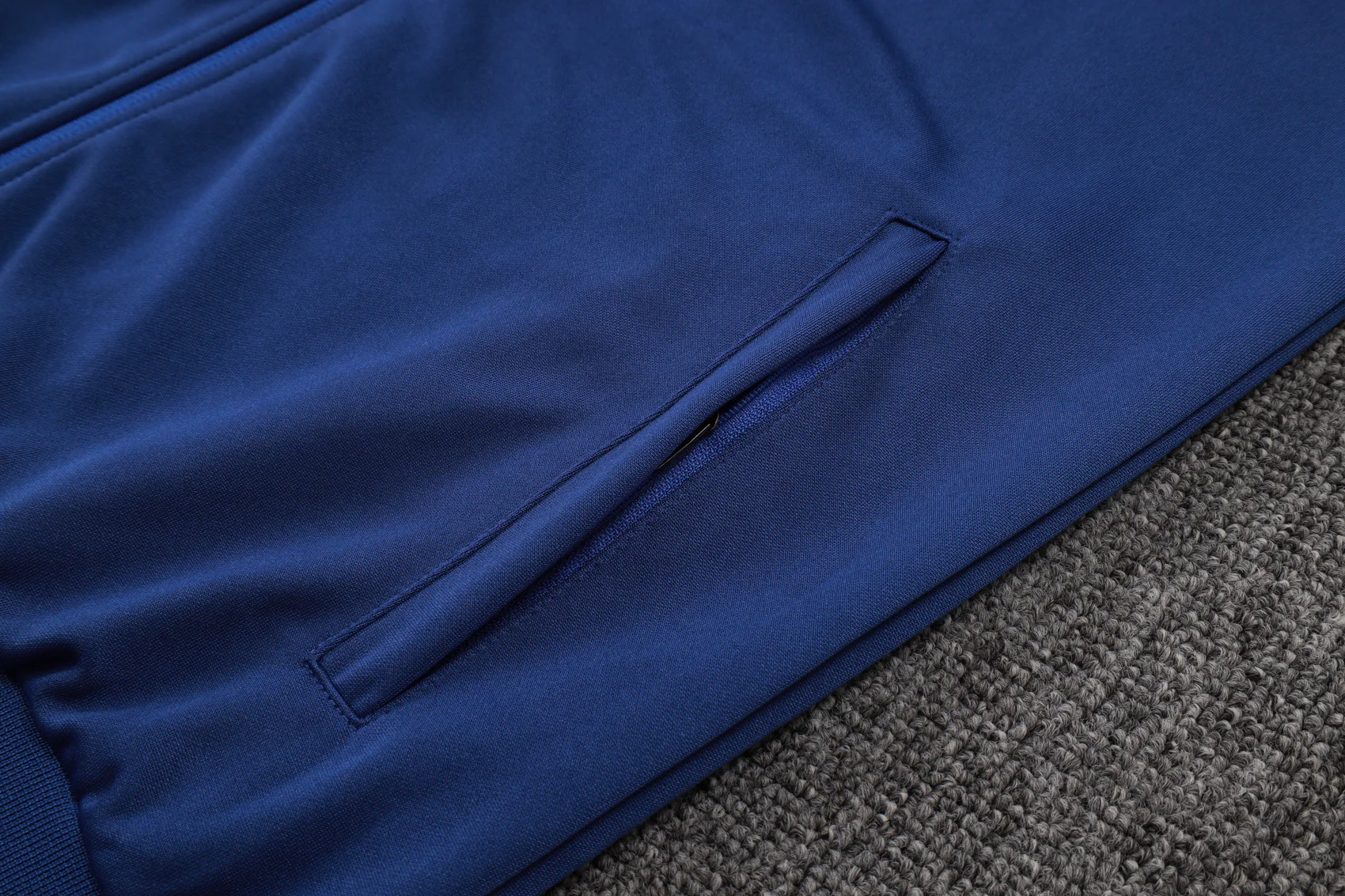 2025-26 Atletico Madrid Blue Long zipper training suit S-2XL - Image 7
