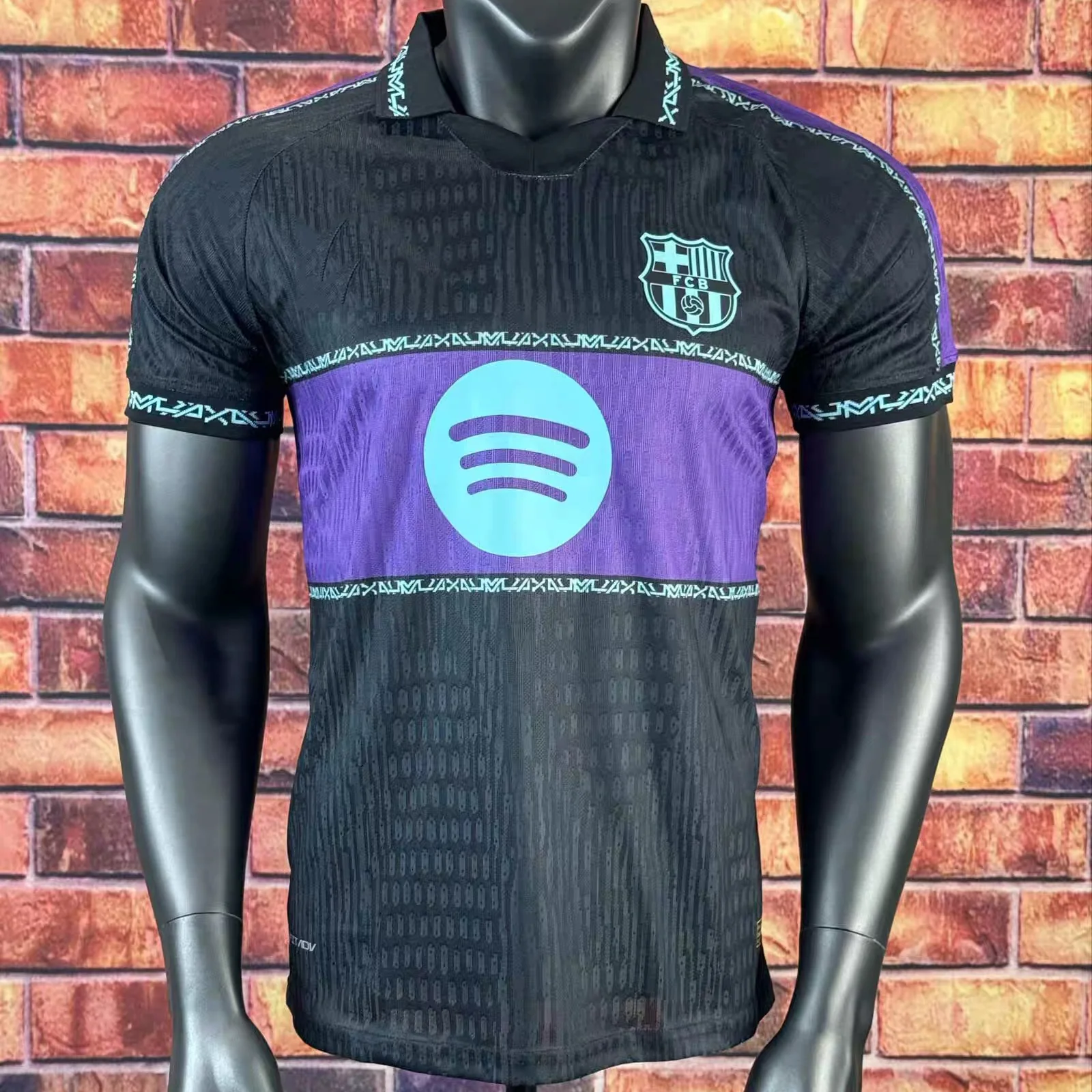 2025-26 Barcelona Black-Purple Player S-2XL