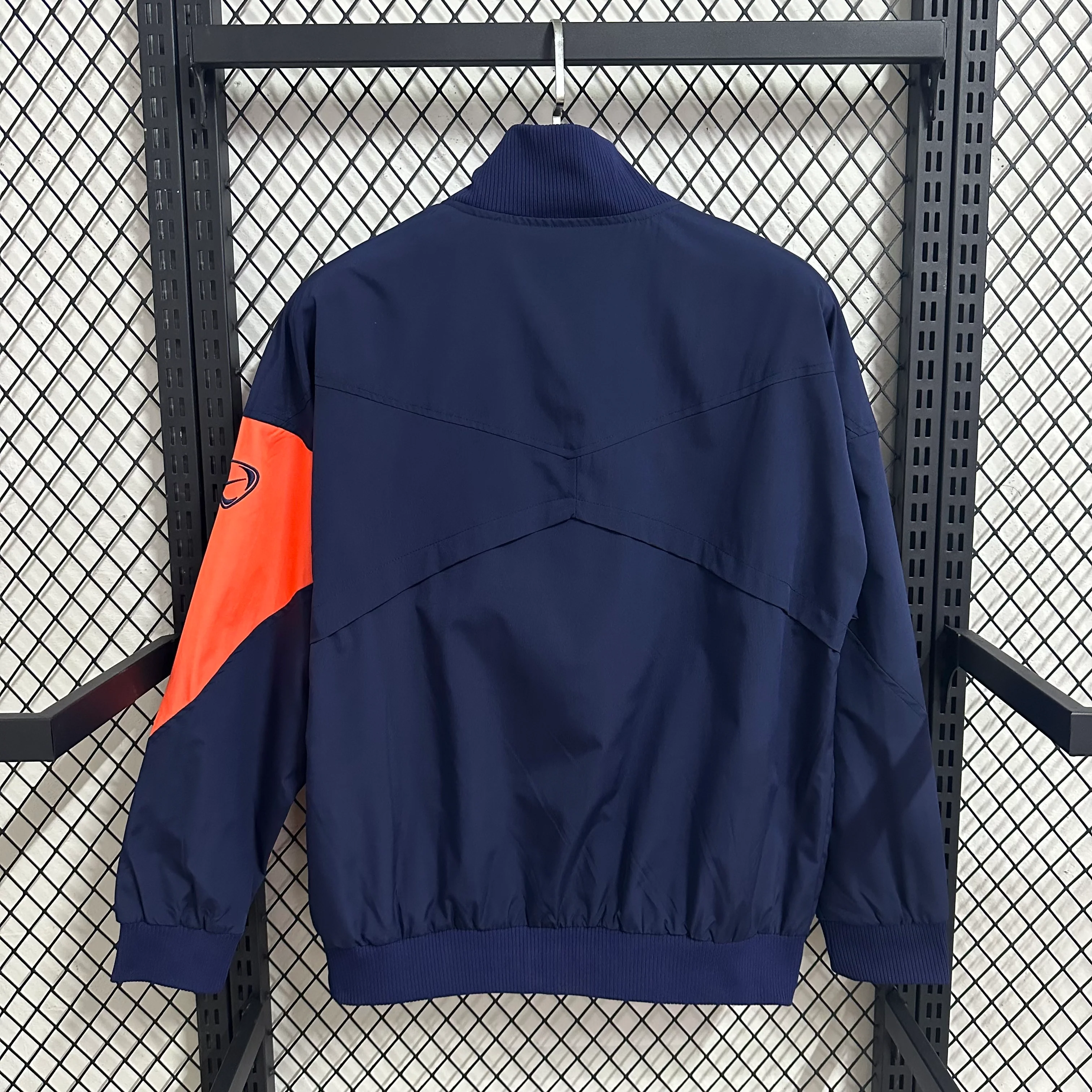 2025-26 Barcelona Blue Orange windbreaker S-2XL - Image 2