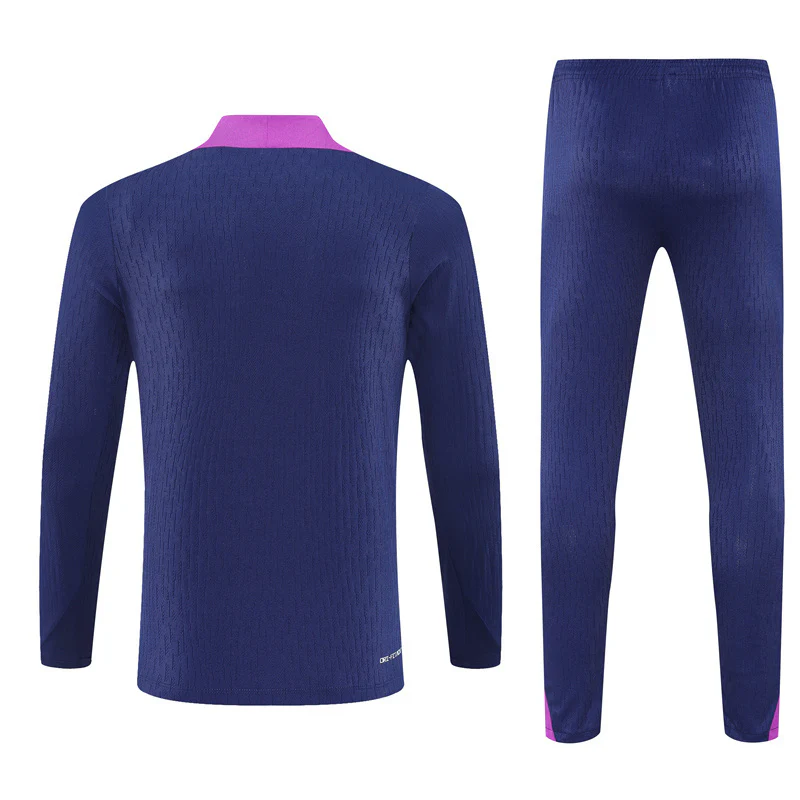 2025-26 Barcelona Blue Training Suit S-2XL - Image 2