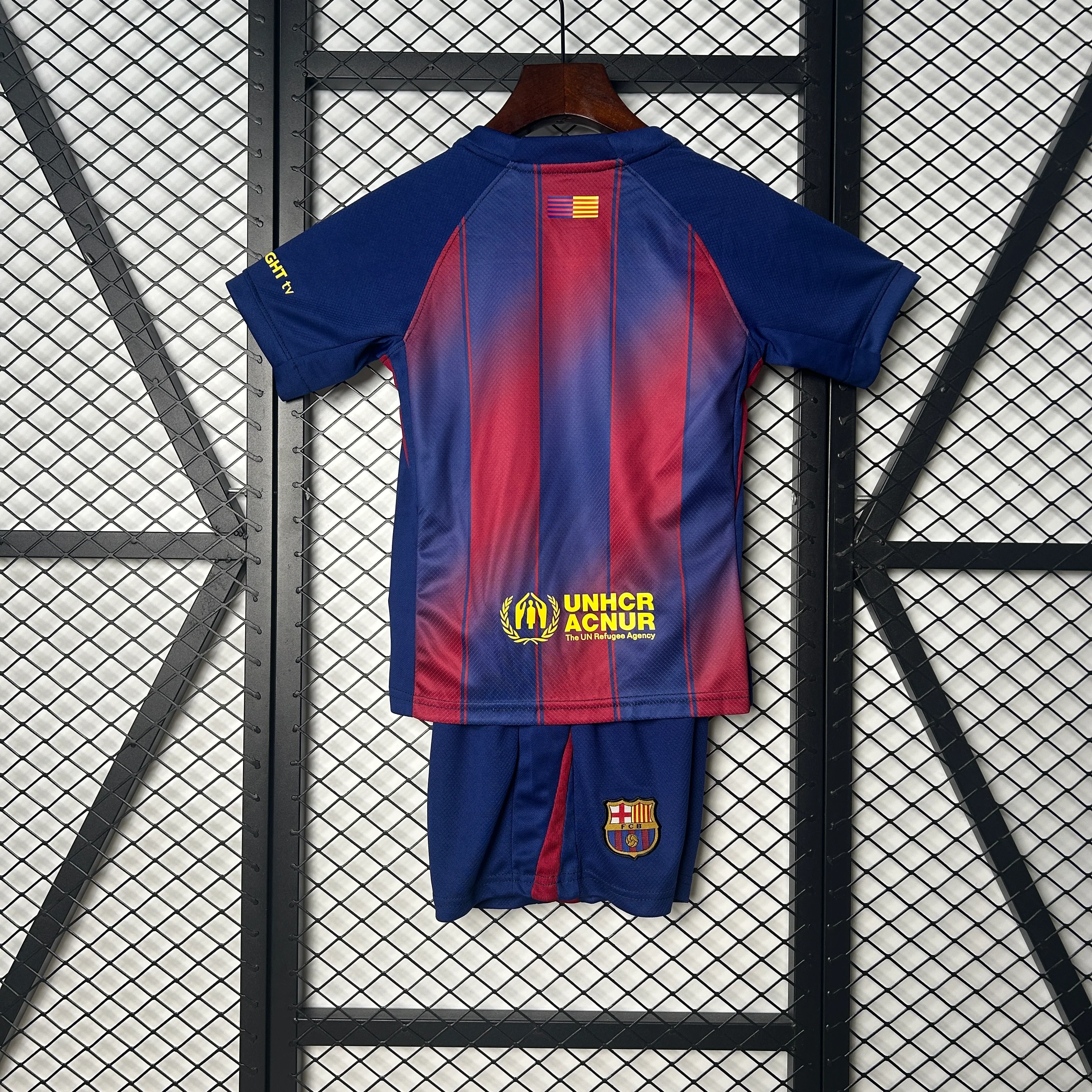 2025-26 Barcelona Home KIDS 16-28 - Image 2