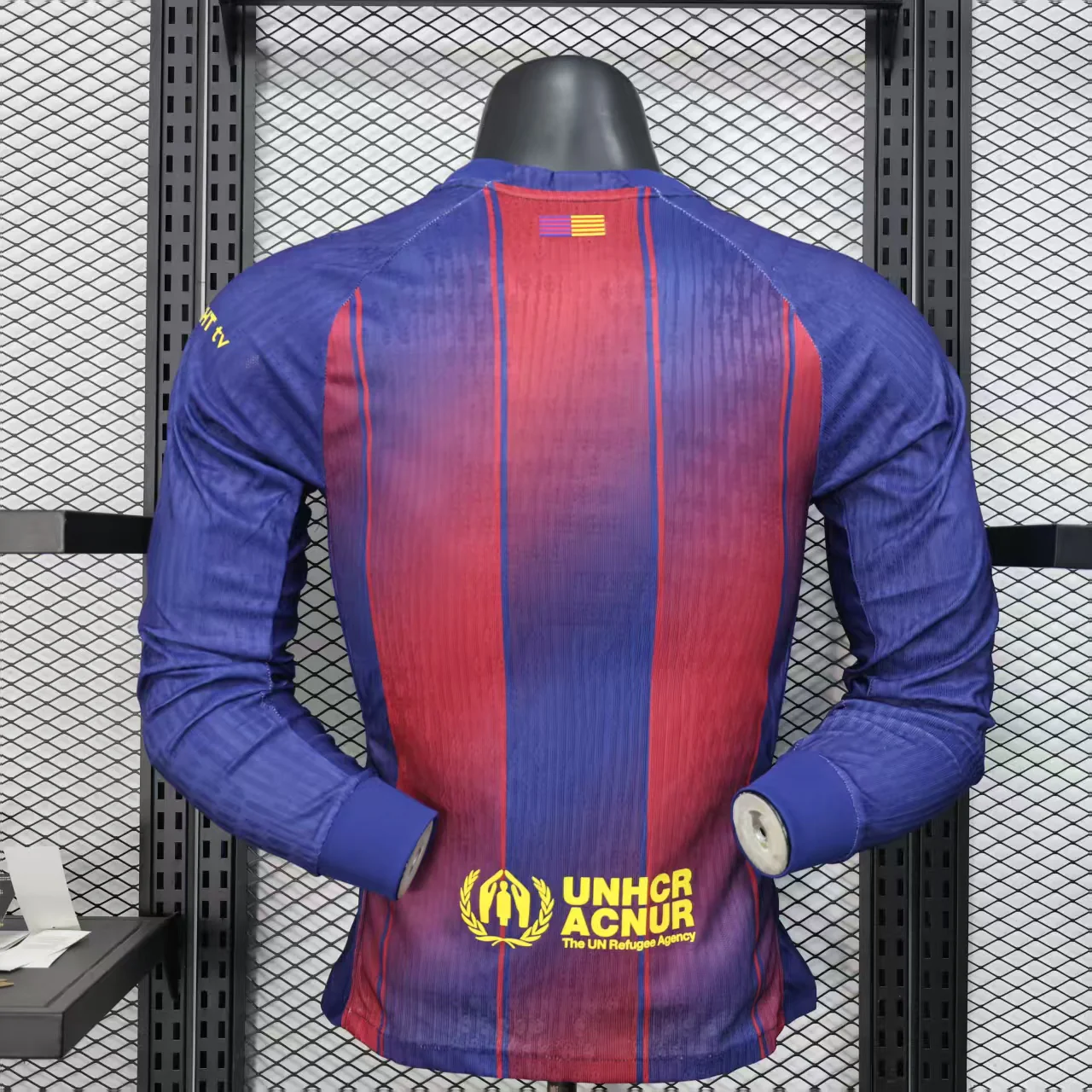 2025-26 Barcelona Home long sleeved S-2XL - Image 2