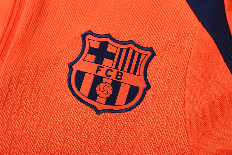 2025-26 Barcelona Orange training suit Adults Or Children - Image 7