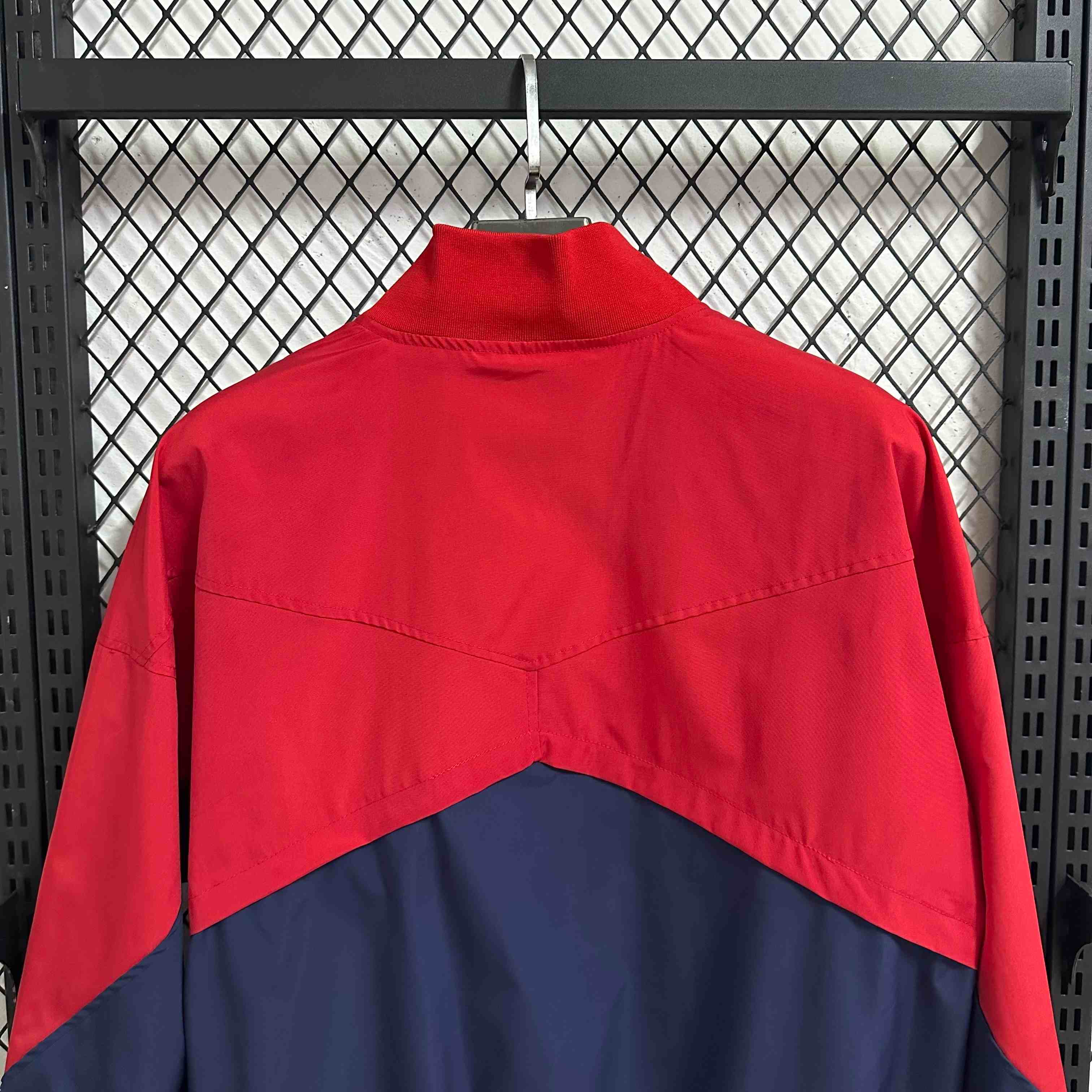 2025-26 Barcelona Royal Blue and Red Windbreaker S-2XL - Image 6