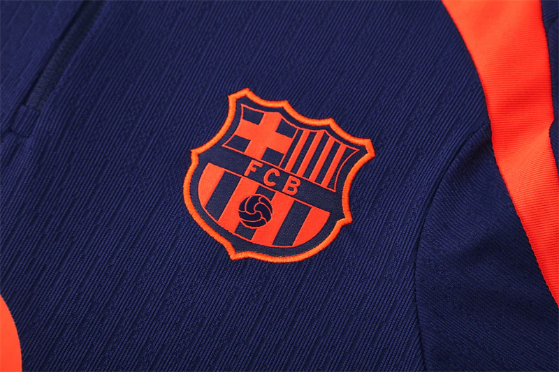 2025-26 Barcelona Royal Blue training suit Adults Or Children - Image 5