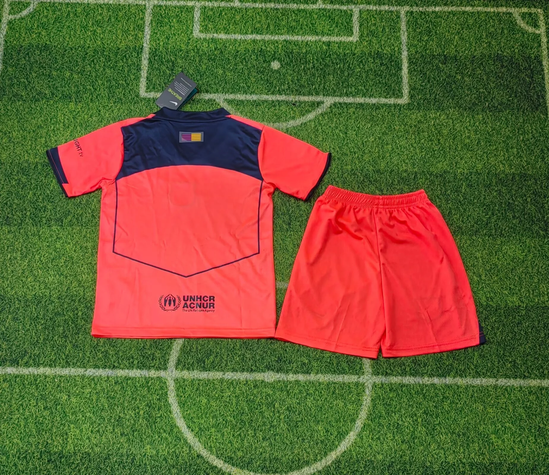 2025-26 Barcelona Second Away KIDS 16-28 - Image 2
