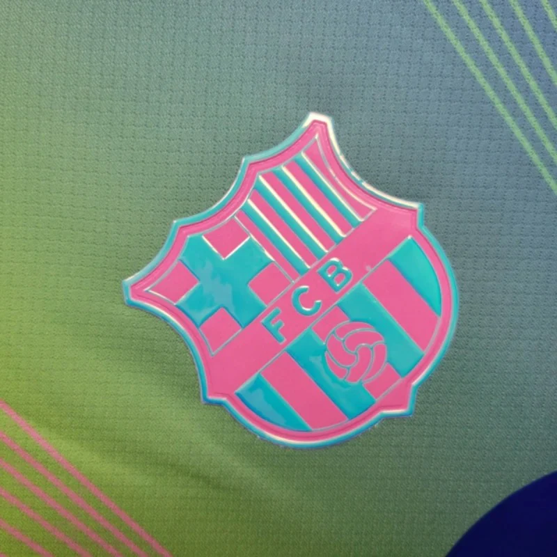 2025-26 Barcelona Special Green-Pink S-2XL - Image 5