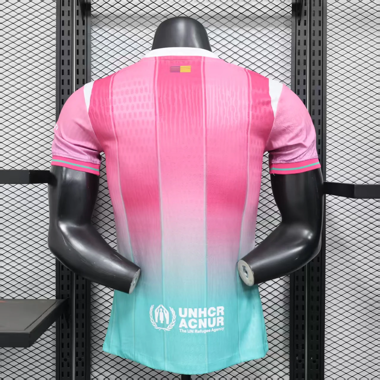 2025-26 Barcelona Special Pink-Green Player S-2XL - Image 2
