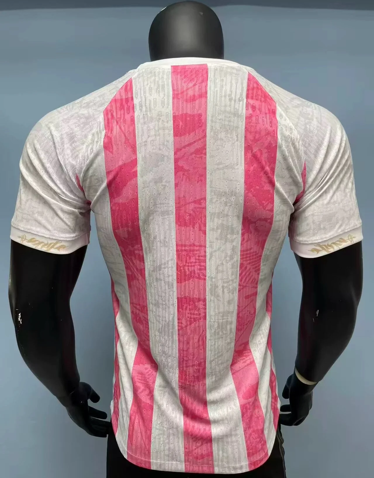 2025-26 Barcelona Special Pink Stripe Player S-2XL - Image 2