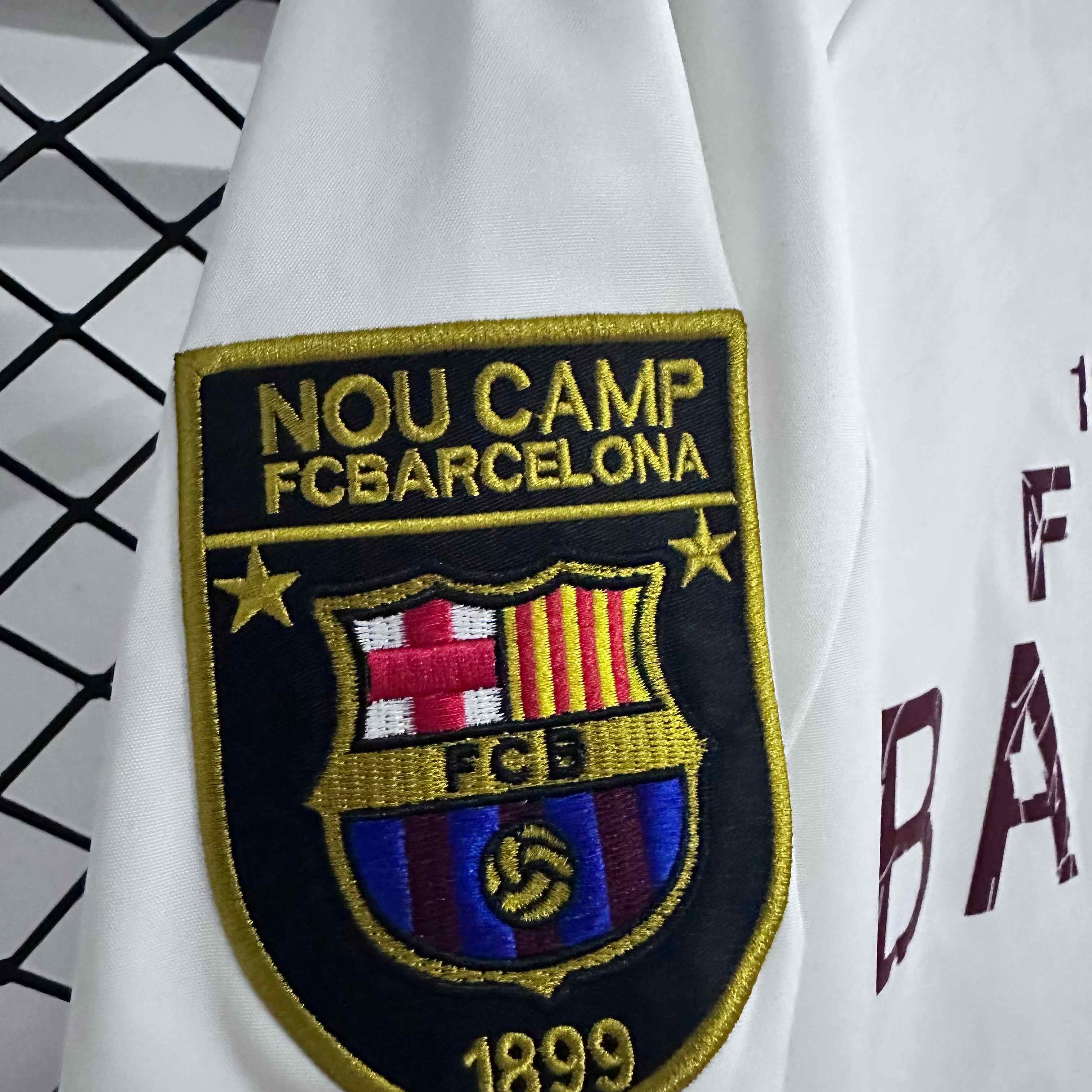 2025-26 Barcelona Waterproof Jacket Embroidered Windbreaker S-2XL - Image 8
